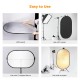 K&F Concept 100cm by 150cm 5-in-1 Oval Foldable Reflector